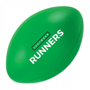 Rugby Ball Shape Stress Item Green