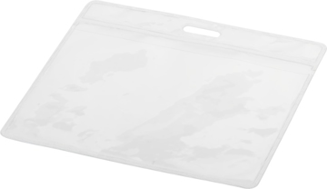 Show details for BADGE HOLDER POUCH - LANDSCAPE pvc pouch landscape