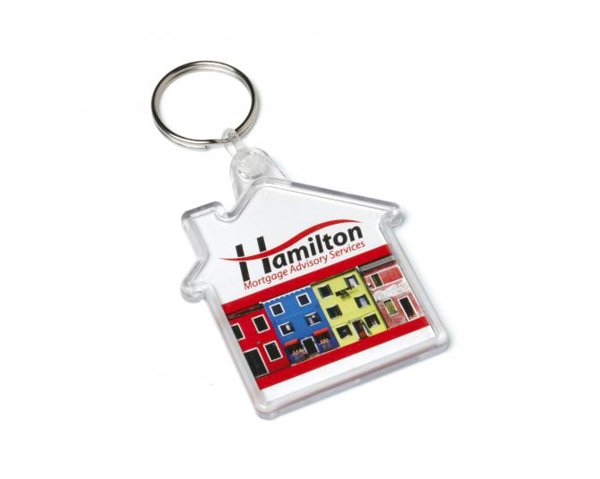 acrylic house keyfob