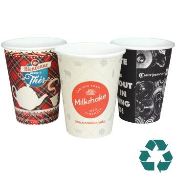 Show details for SINGLE WALL RECYCLABLE CUPS paper cups recyclable single wall