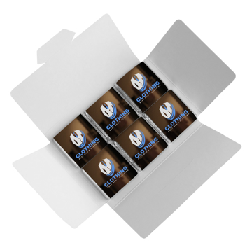 Show details for PRINTED BOX OF 6 NEOPOLITANS C0229B NEO BOX OPEN