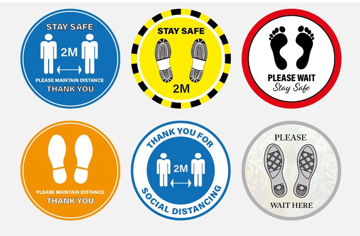 Show details for FLOOR GRAPHICS floor graphic round