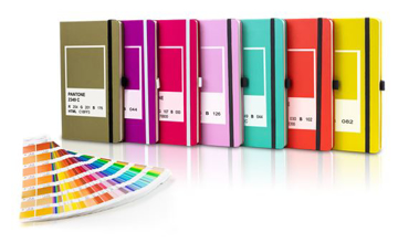 Show details for PANTONE COLOUR MATCHED A5 NOTEBOOK Infusion A5