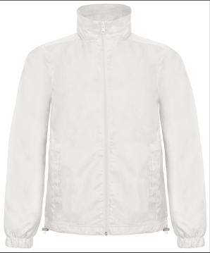 Men's Windbreaker in white