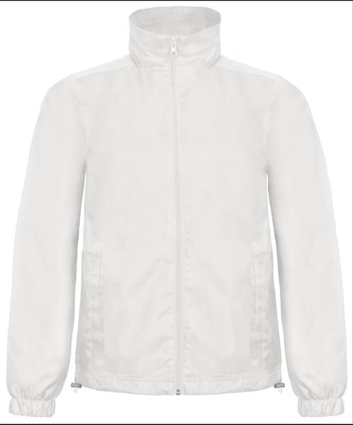 Men's Windbreaker in white