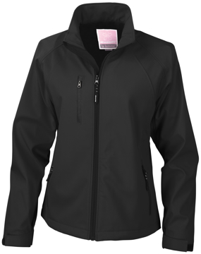 Women's Baselayer Softshell Jacket in black