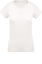 Women's Organic Cotton T-shirt in cream