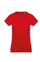 Women's Organic Cotton T-shirt in red
