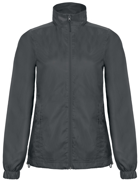 Women's Windbreaker Jacket in grey