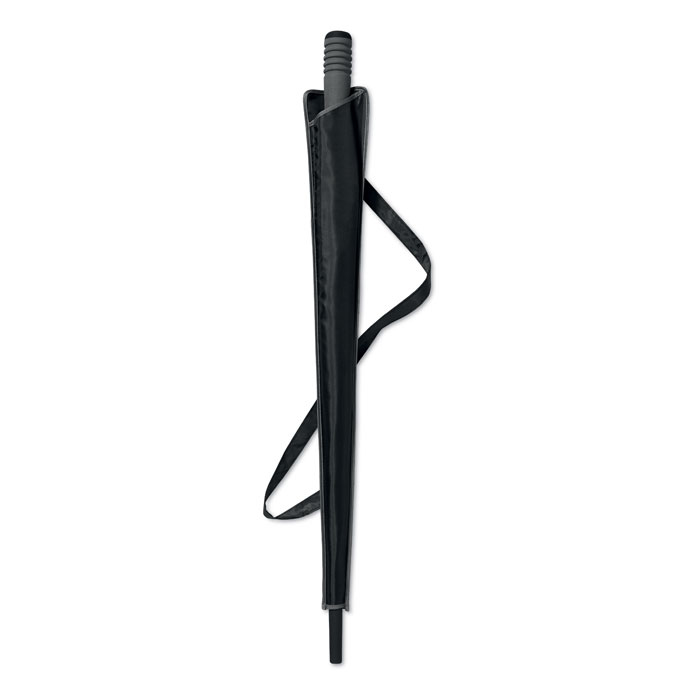 Automatic 23 inch umbrella in black cover