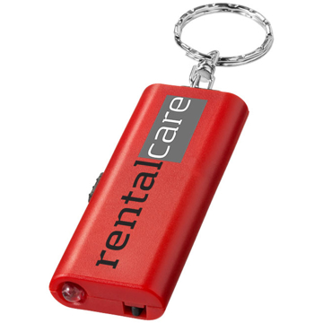 Chicane Measurer and Key Light in red with 2 colour print logo