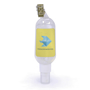Clip Hand Sanitiser in clear with digital print sticker