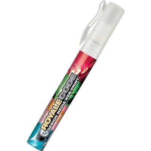 Cylindrical Hand Sanitiser  in full colour print