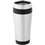Elwood Travel Tumbler in silver and black