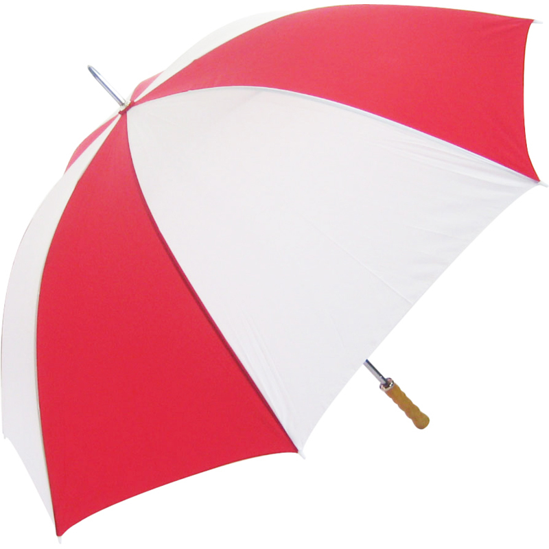 Golf Umbrella Bedford in red and white