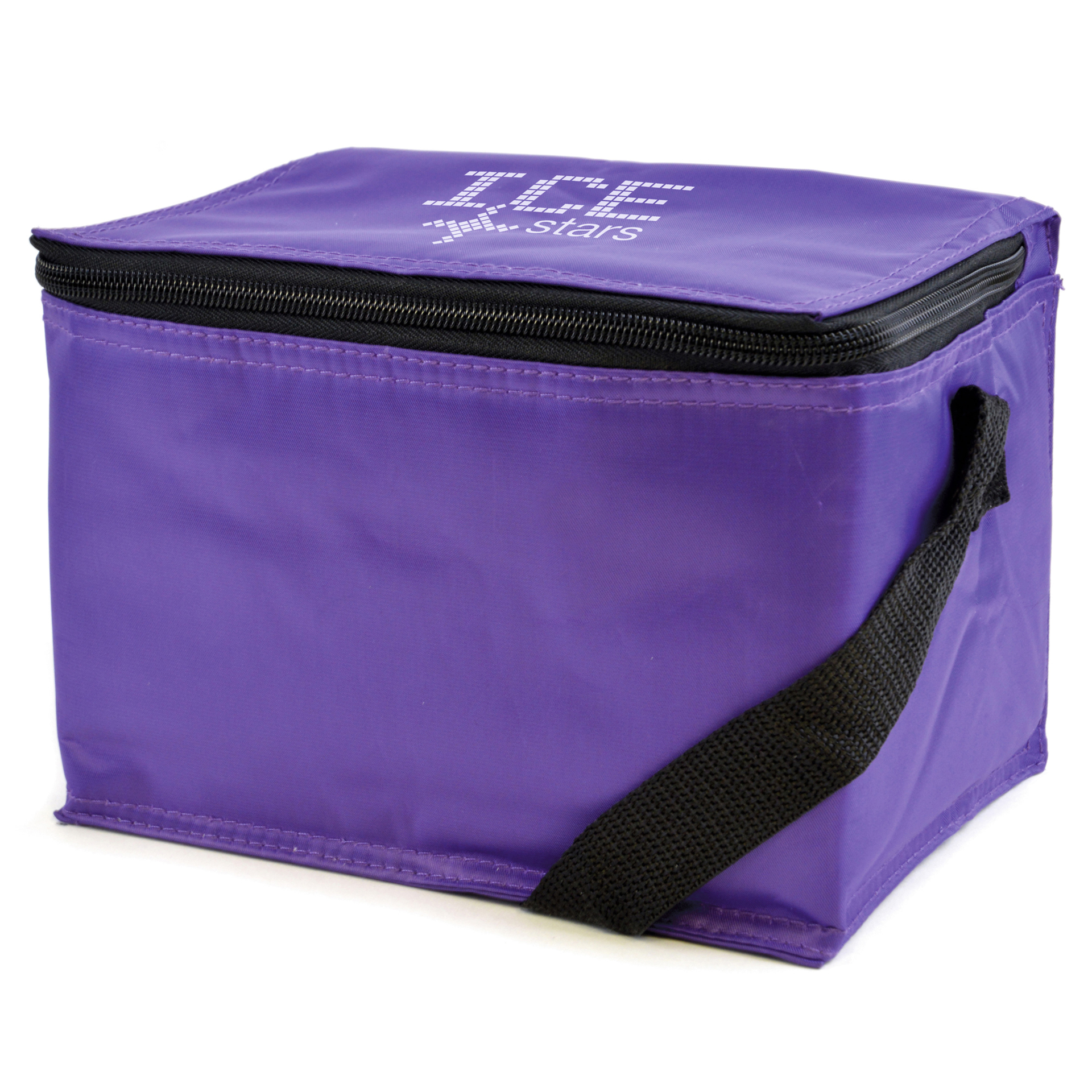 Griffin Cooler Bag in purple with 1 colour print logo
