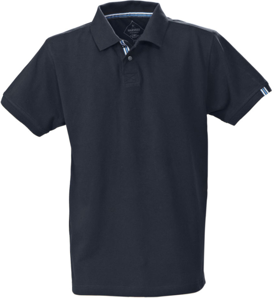 James Harvest Avon Polo Shirt in Navy