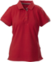 James Harvest Avon Polo Shirt Ladies Red