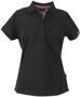James Harvest Avon Polo Shirt Ladies Black