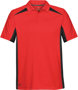 Stormtech Two Tone Polo Red and Black