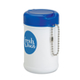 Kenan Cleansing Wipes with blue lid and 1 colour print logo
