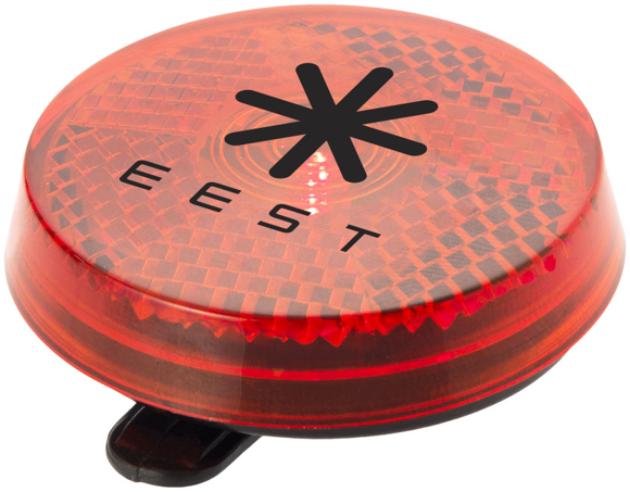 Shini Reflector Light in red with 1 colour print logo