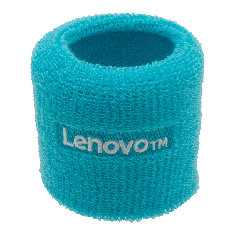 Towelling Sweatband in blue