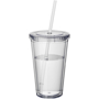 Tumbler with Straw in clear