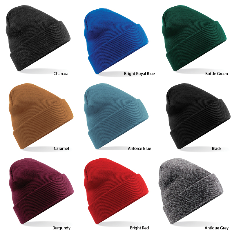 Beechfield Knitted Hat in various colours