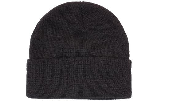 Acrylic Beanie in black