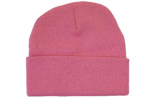 Acrylic Beanie in pink