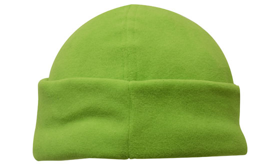 Micro Fleece Beanie in light green