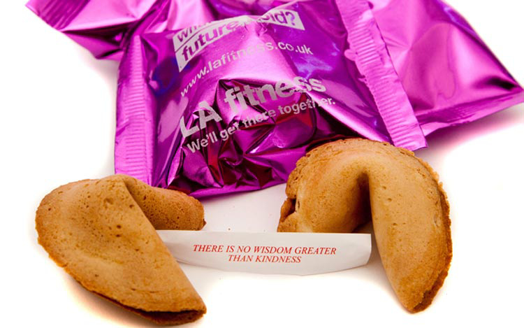 Fortune Cookies with fortune