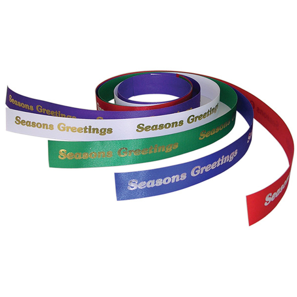 Pinted Ribbon in various colours