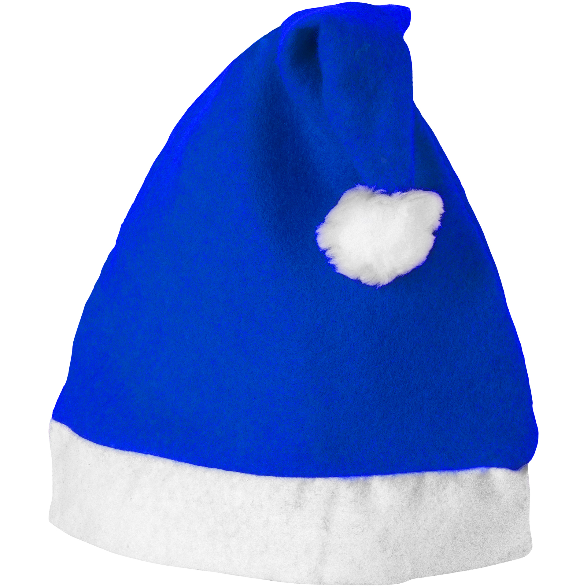 Christmas Hat in blue and white