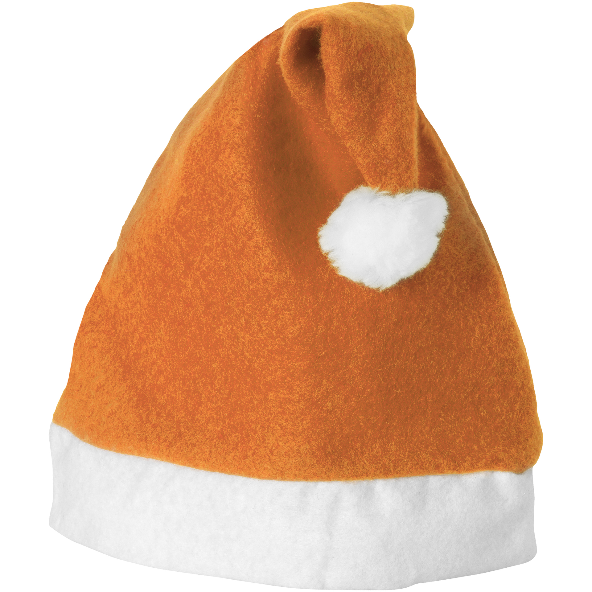 Christmas Hat in orange and white