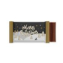 6 segment chocolate bar in a Christmas printed wrapped