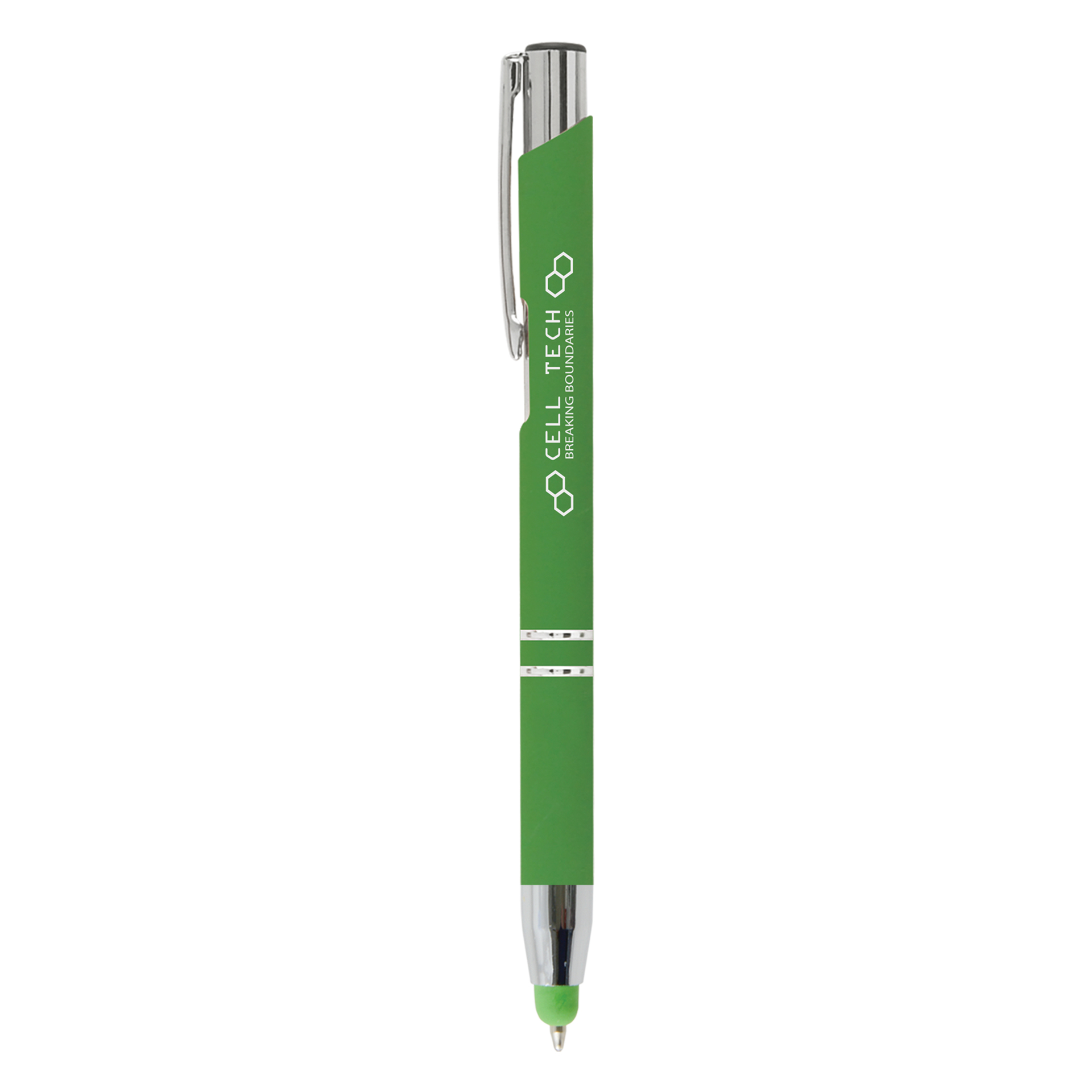 Crosby Stylus in light green with colour match silicone tip