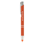 Crosby Stylus in orange with colour match silicone tip