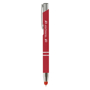 Crosby Stylus in red with colour match silicone tip