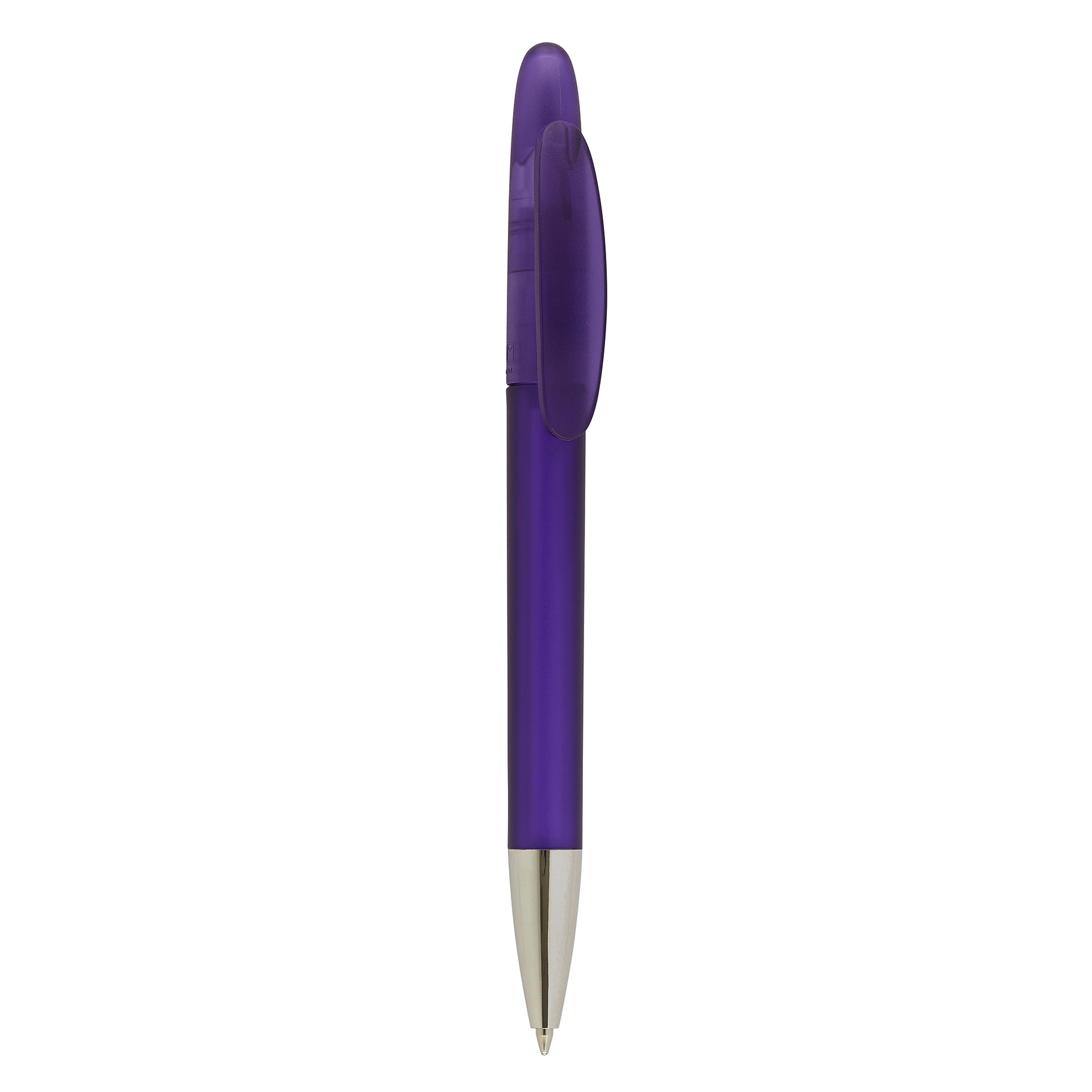 Hudson Biodegradable Frosted Pen  in purple