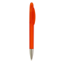 Hudson Biodegradable Frosted Pen  in orange