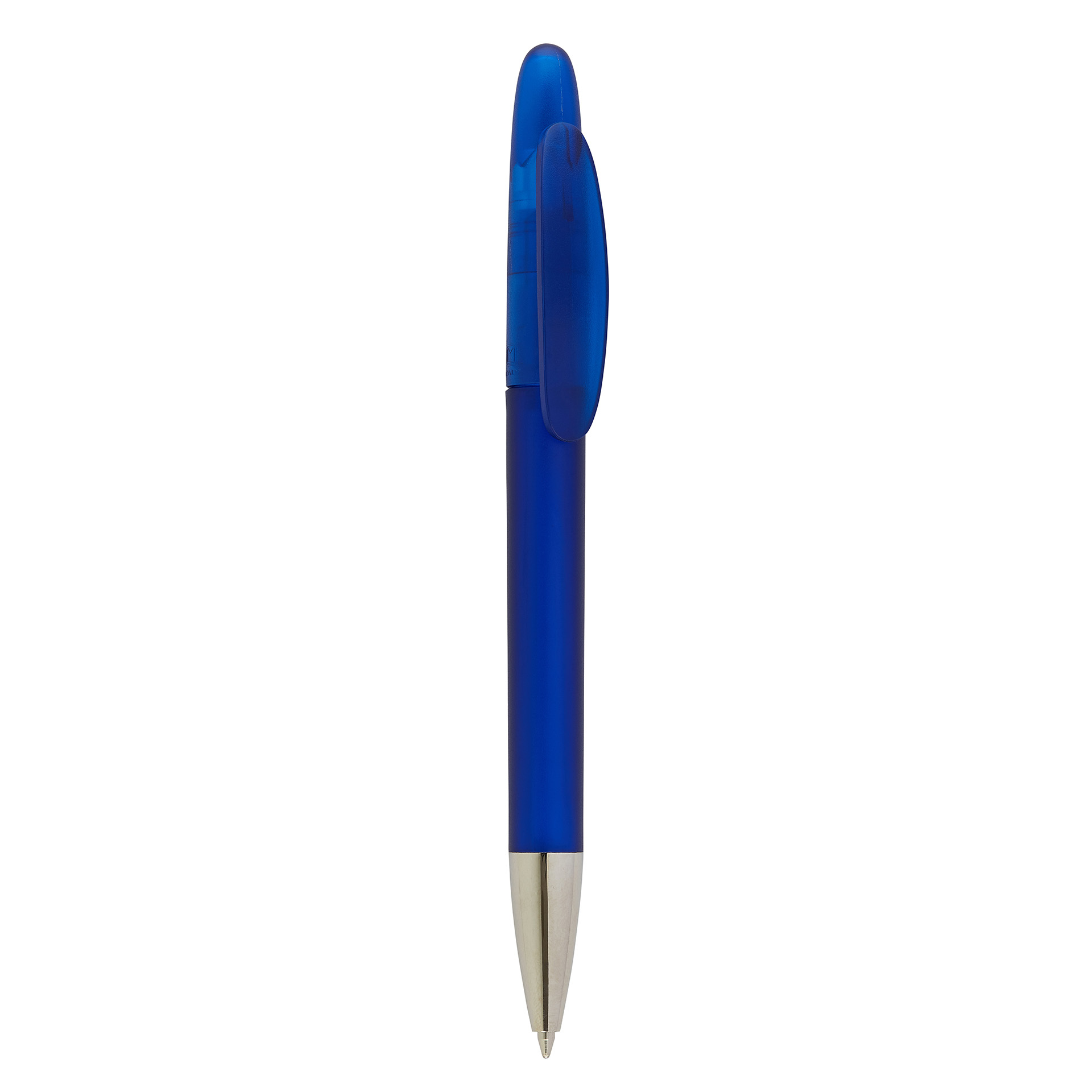 Hudson Biodegradable Frosted Pen  in blue