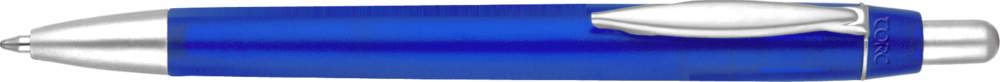Albany Frost Ball Pens in blue and silver