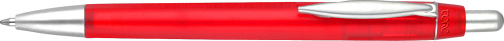 Albany Frost Ball Pens in red and silver