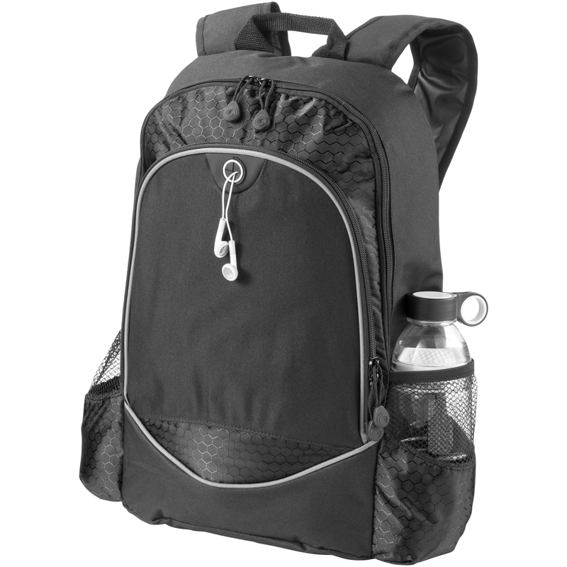 Benton 15" laptop Backpack in black