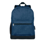 Bapal Tone RFID Rucksack in navy with black details