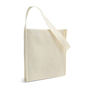 Shoulder shopping bag in white