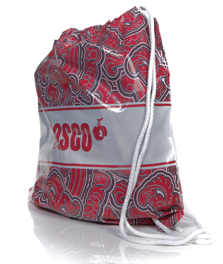 Plastic Duffle Bag in full colour print