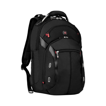 Wenger Gigabyte Backpack in black with red and grey details